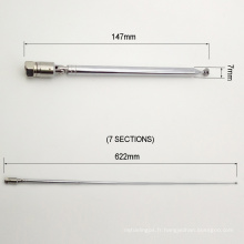 Antenne télescopique sans fil Factory Direct 7 sections